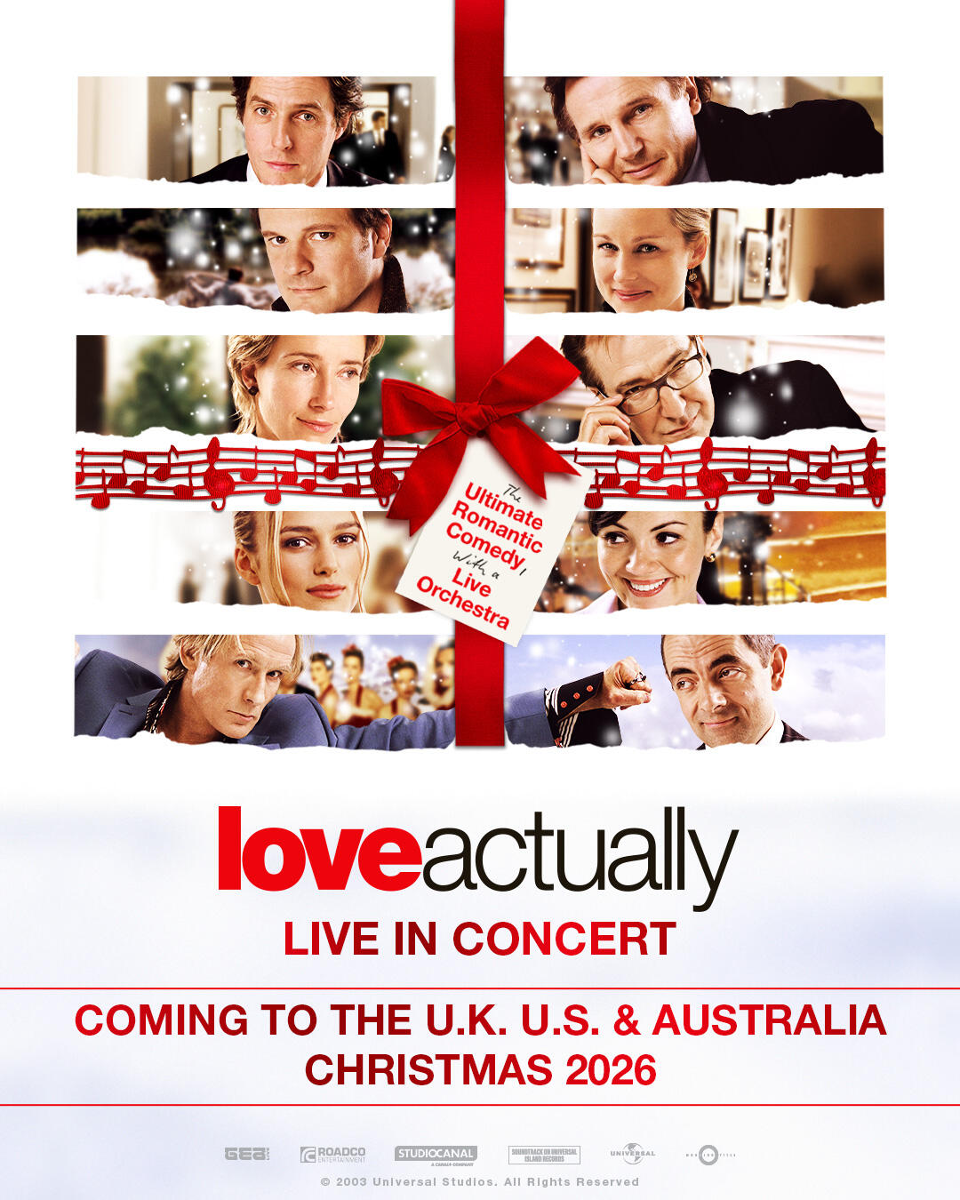 Love Actually is a copyright of WT Venture LLC. Licensed by Universal Studios. All Rights Reserved.