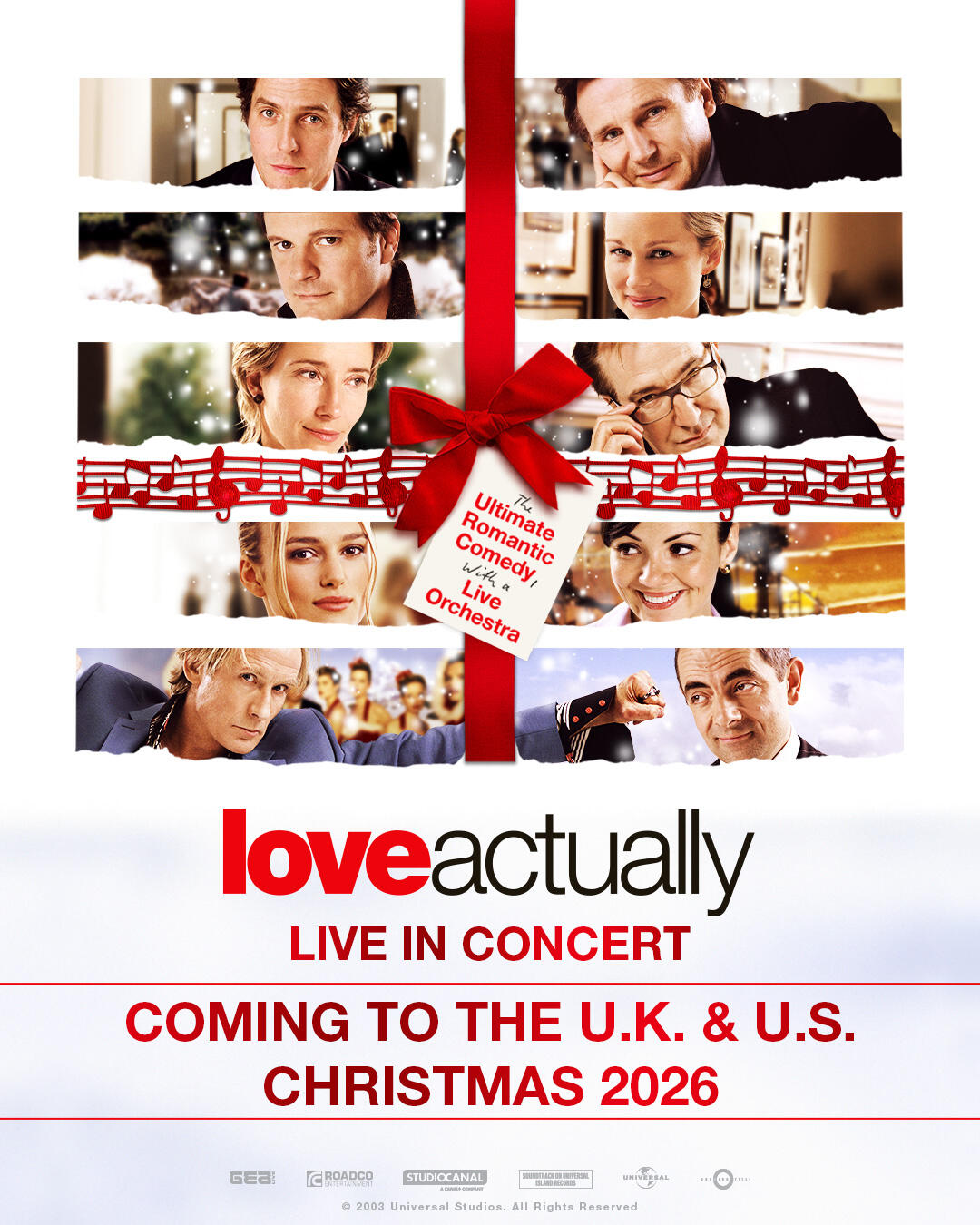 Love Actually is a copyright of WT Venture LLC. Licensed by Universal Studios. All Rights Reserved.